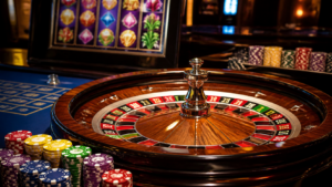 Kuwait Betting Sites: A Guide to Evaluating Online Entertainment Services Casino gaming screen with slots, cards, and roulette wheel