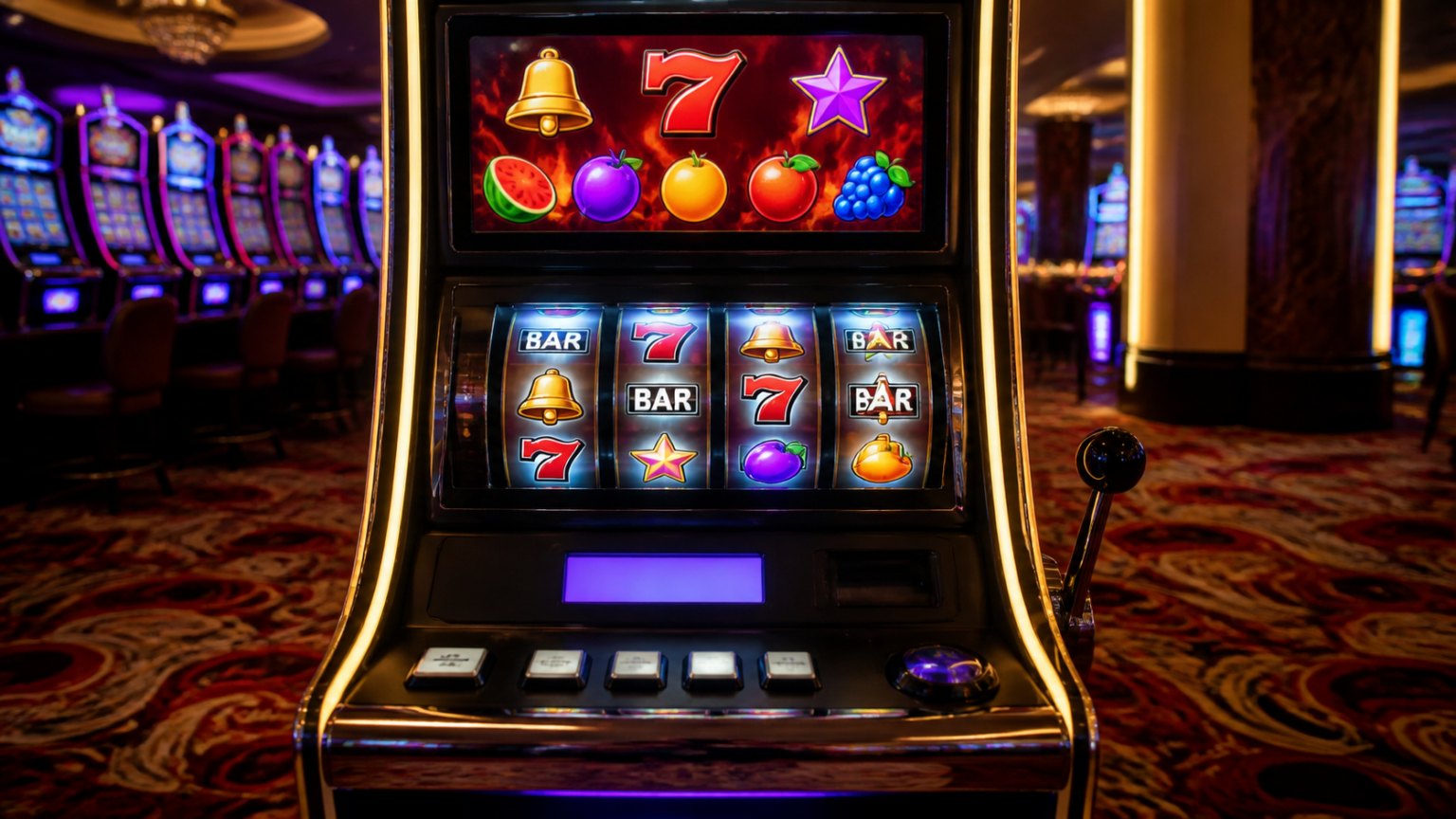 How Online Slots Work in a Malaysian Context: slot online malaysia Slot machine reels in a casino setting